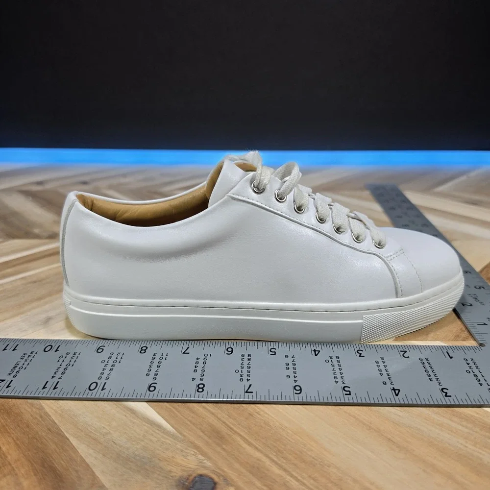 Thursday Boot Co Premier Low Top White Leather Sneakers Men's 8.5 Portugal